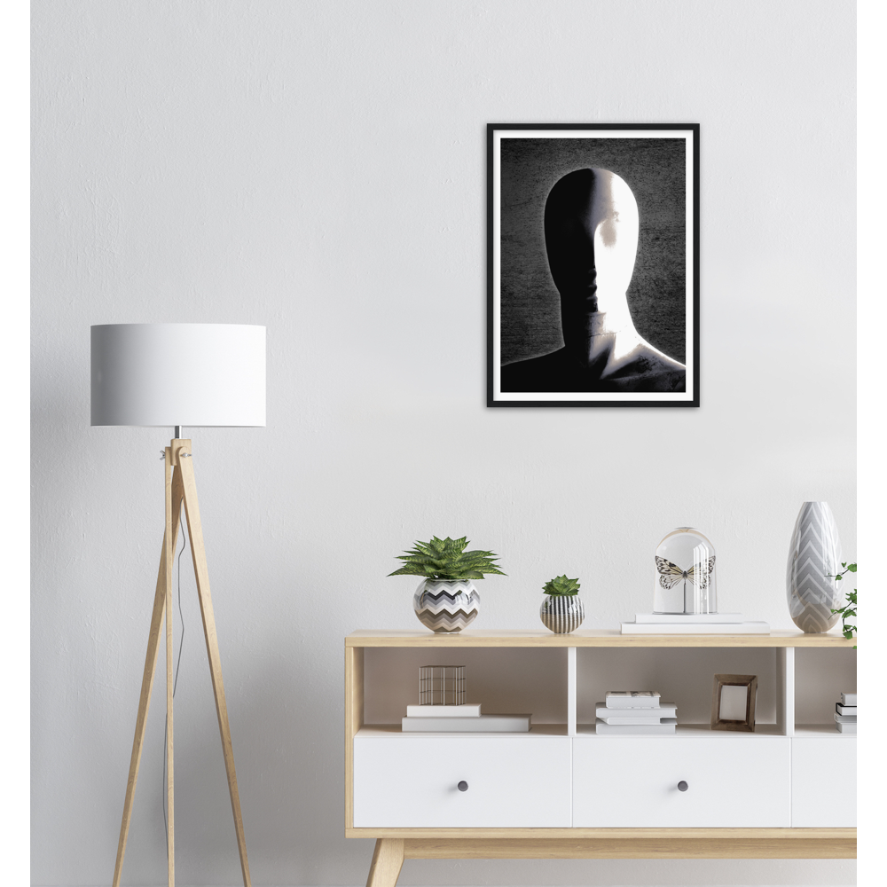 NIGHT SHADOW By Desert Lashes 2022 Archival Matte Paper Wooden Framed Poster
