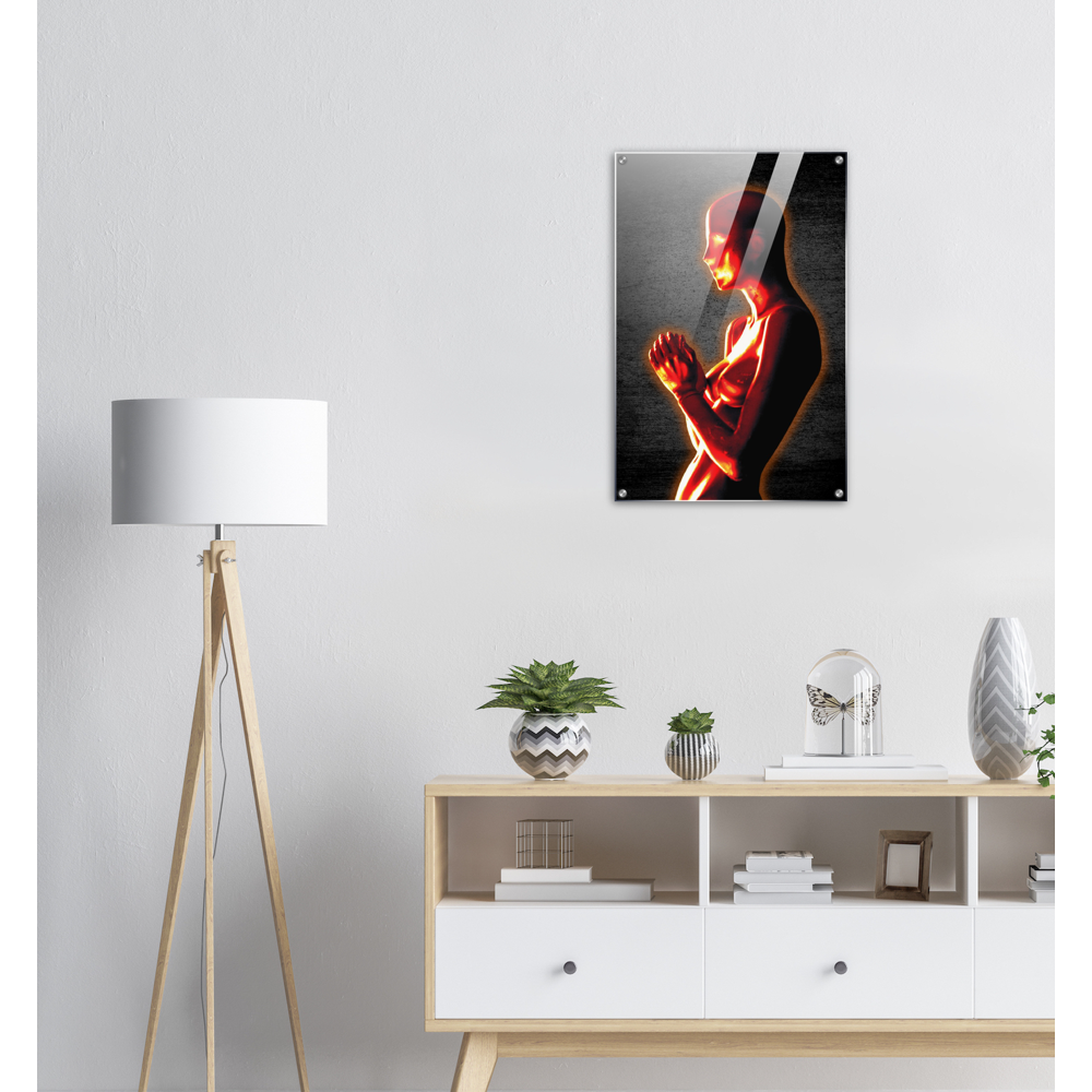 AGAINST THE WALL By Desert 2021 Lashes Acrylic Print