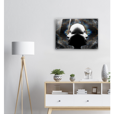 Spinning Heads By Desert  2021 Lashes  Acrylic Print