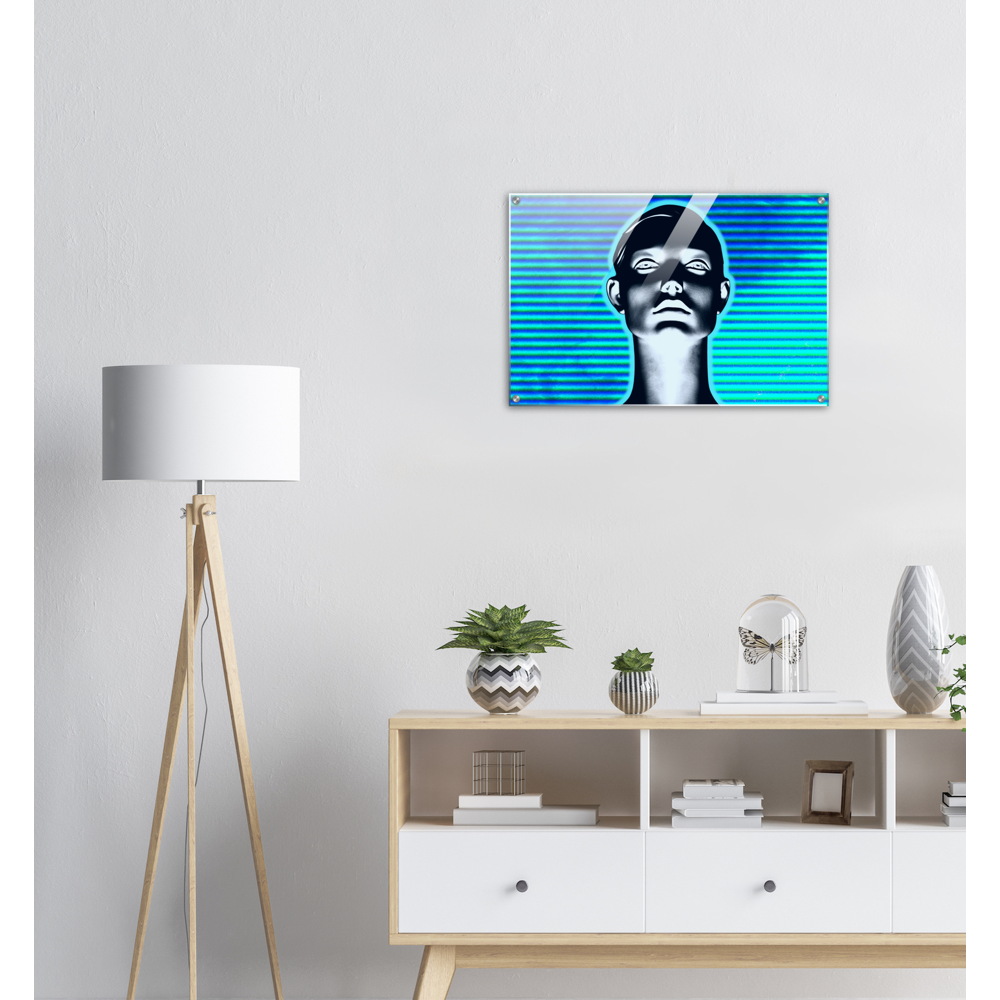 Electric Mood Art By Desert 2021 Lashes Acrylic Print