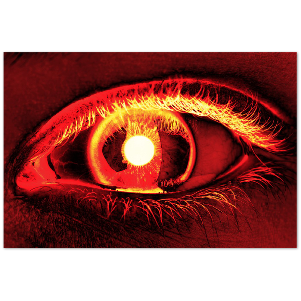 Fire Eye By Desert Lashes 2021 Premium Museum-quality poster