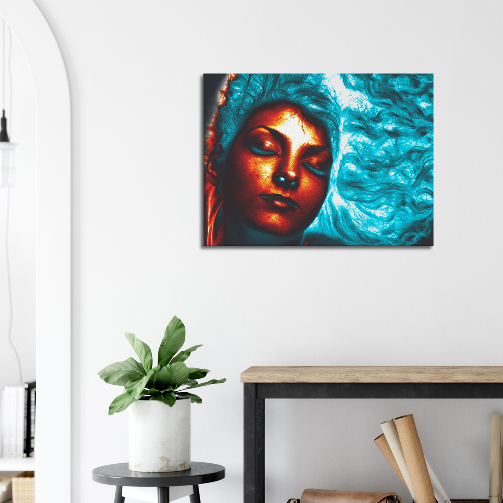 FLOATING By Desert Lashes 2022 Canvas print