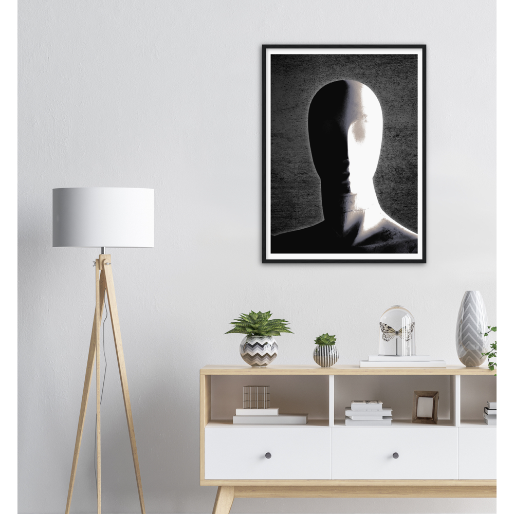 NIGHT SHADOW By Desert Lashes 2022 Archival Matte Paper Wooden Framed Poster