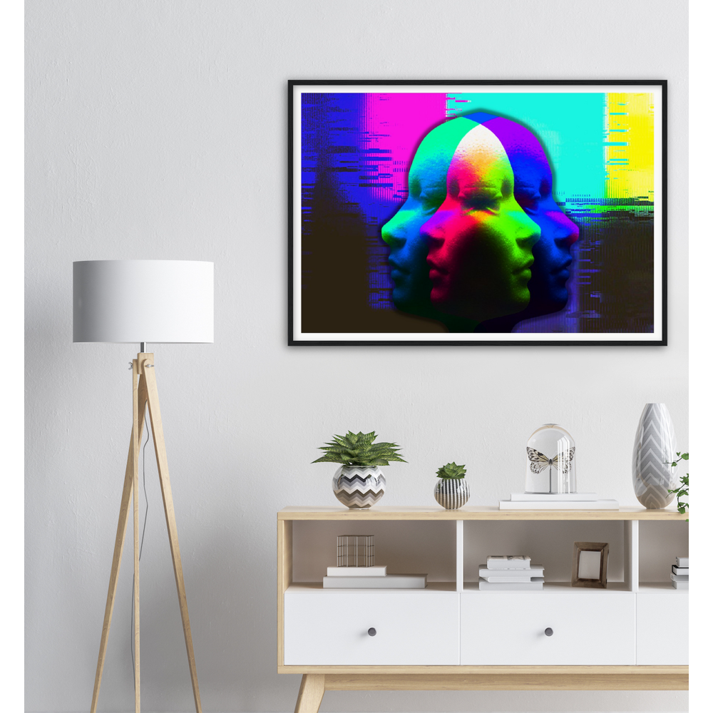 Point Of View By Desert Lashes Archival Matte Paper Wooden Framed Poster
