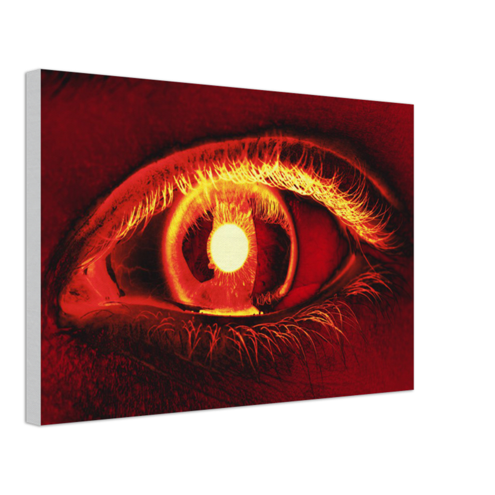 Fire Eye By Desert Lashes 2021 Canvas Print