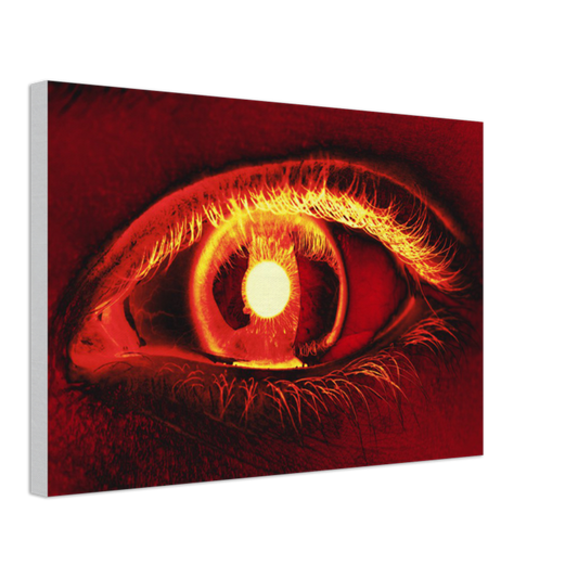 Fire Eye By Desert Lashes 2021 Canvas Print